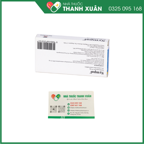 Sympal 25mg điều trị đau khớp cấp, đau bụng kinh, đau răng